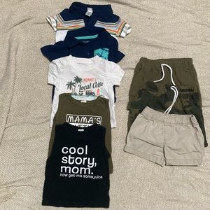3-6 months baby boy summer clothes